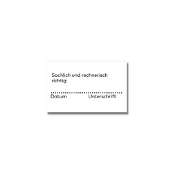 Holzstempel 1 (bis zu 4 Zeilen)