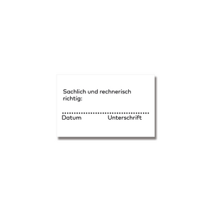 Holzstempel 1 (bis zu 4 Zeilen)